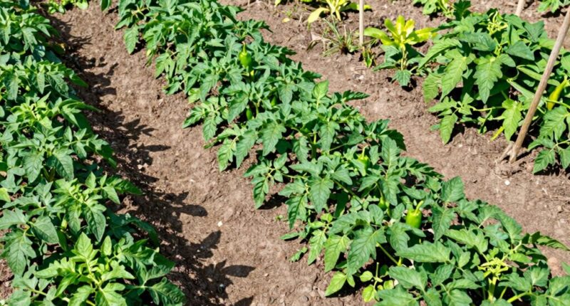 plant spacing reduces disease