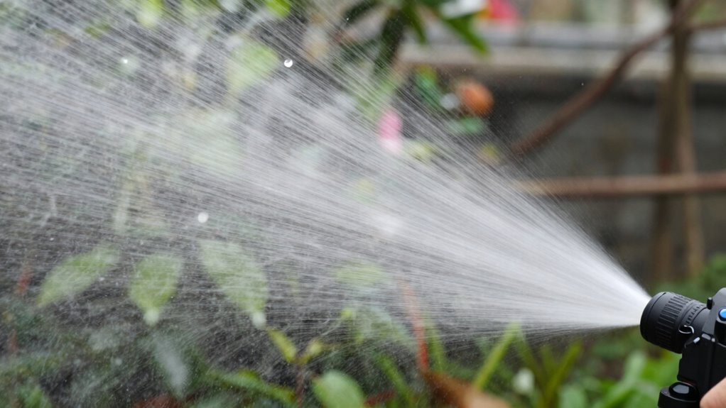 precise misting system operation