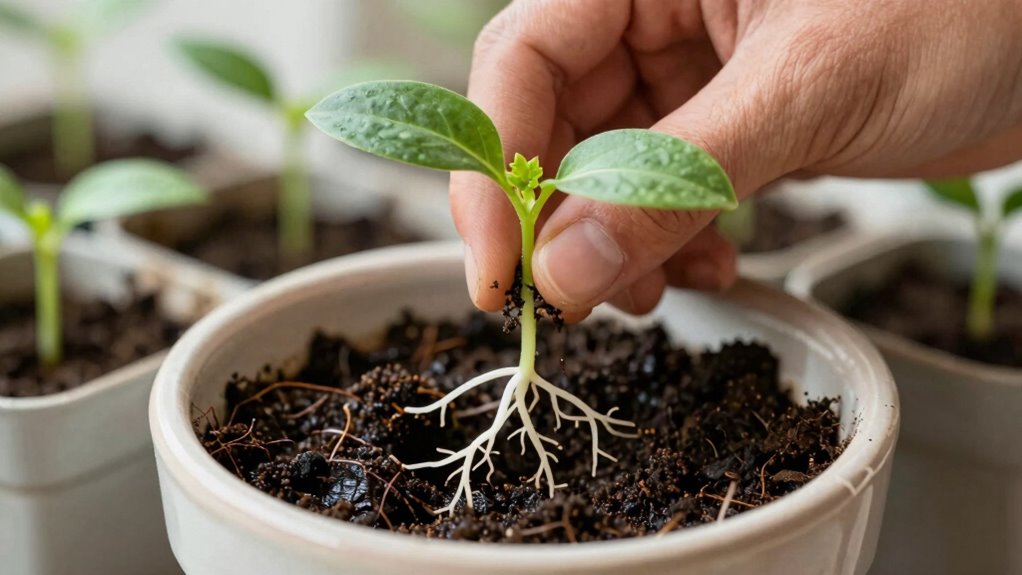 prepare containers with drainage