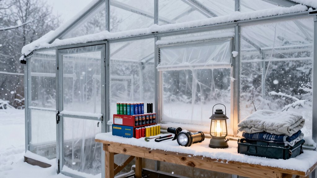 prepare emergency power supplies