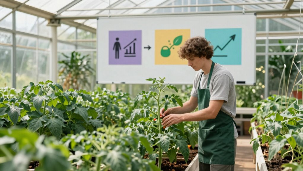 prioritized greenhouse goal setting