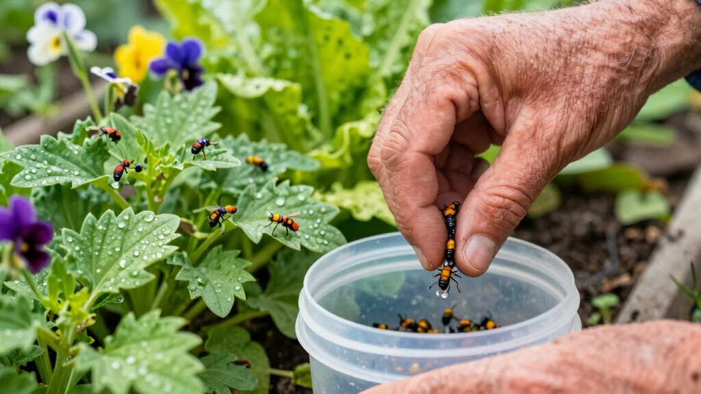 proper beneficial insect release