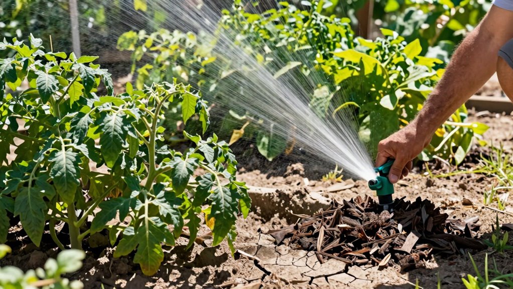 proper mulching and soil amendments