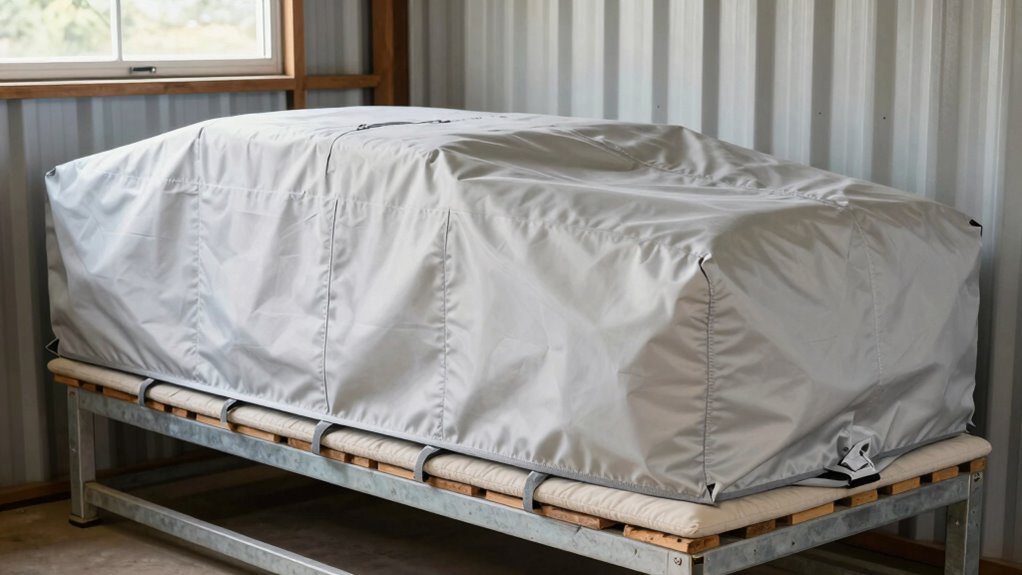 proper off season cover storage