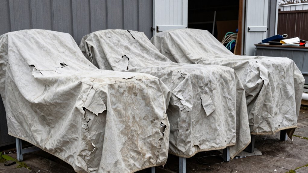 proper outdoor cover storage