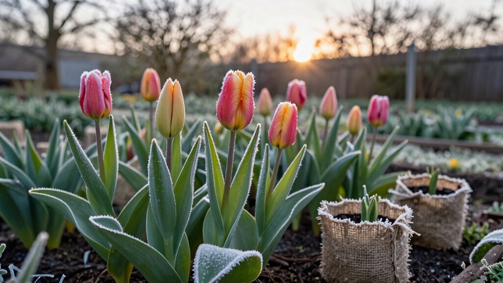 protect plants from sudden cold