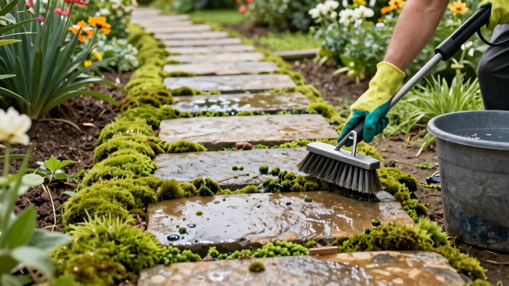 regular pathway algae maintenance