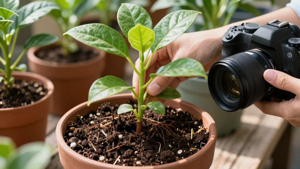 replace potting mix safely