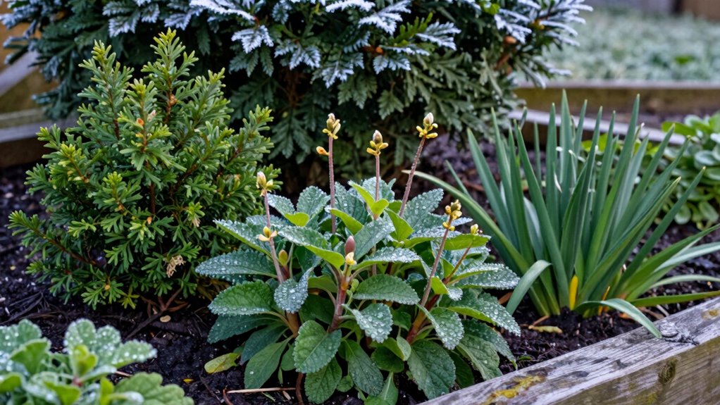 resilient cold tolerant garden plants