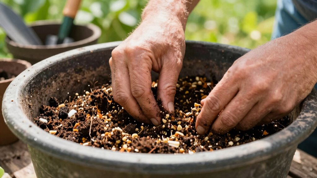 revitalize soil with amendments