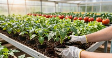 rotate greenhouse crops regularly