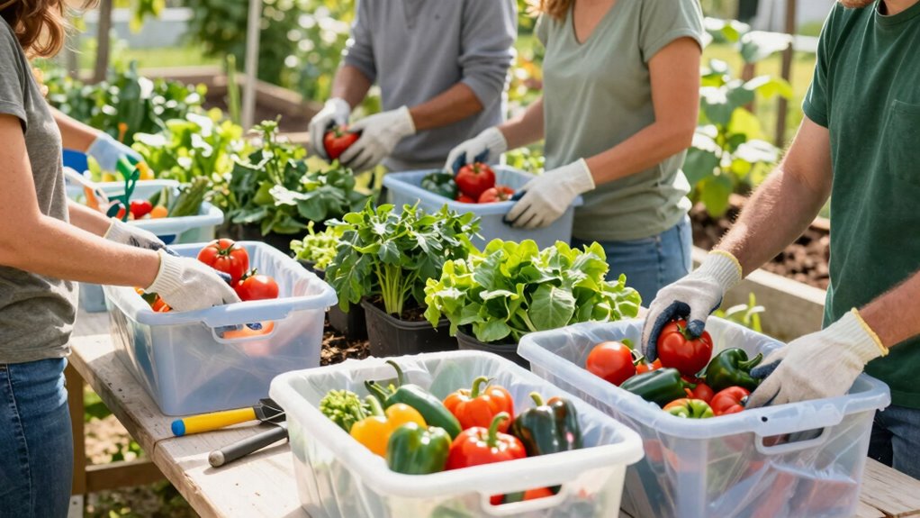 safe community garden donations