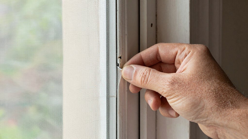 seal gaps around doors