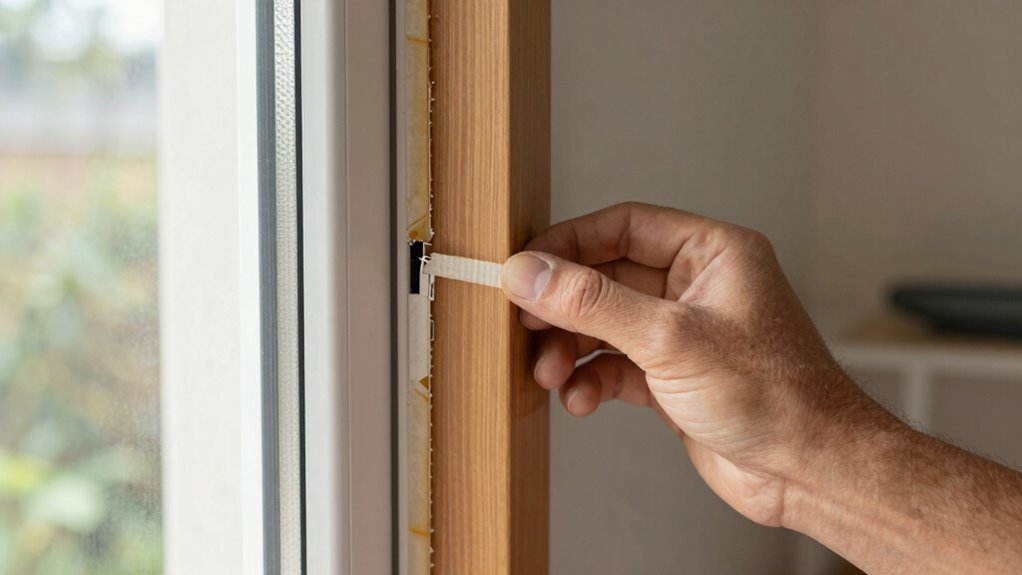 seal gaps around windows