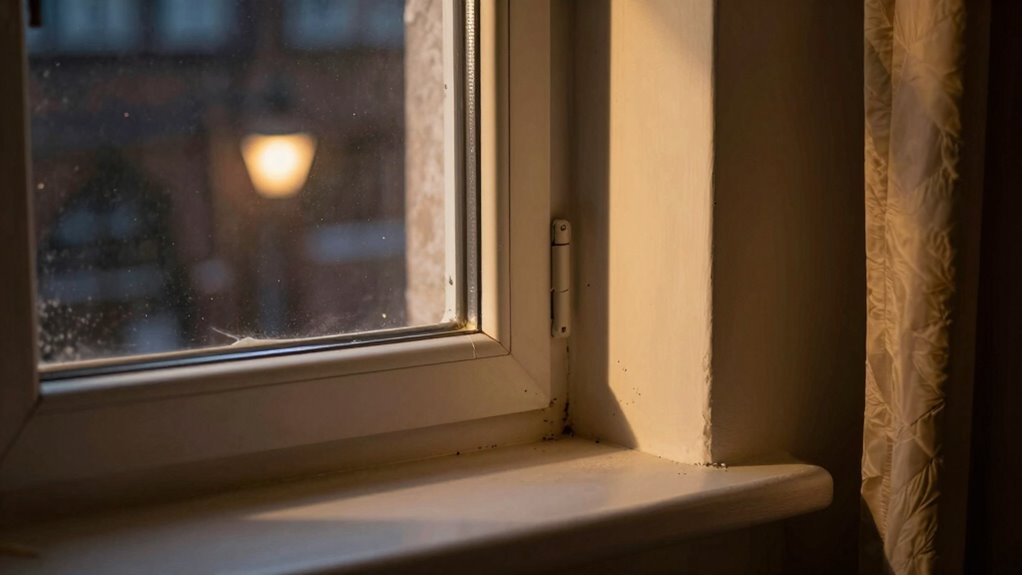 seal gaps around windows