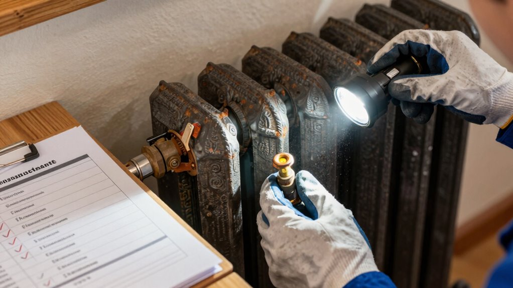 seasonal heater maintenance routine