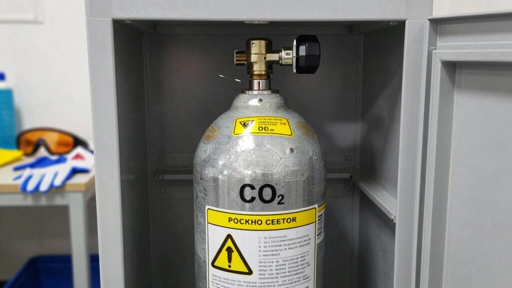 secure co cylinder storage