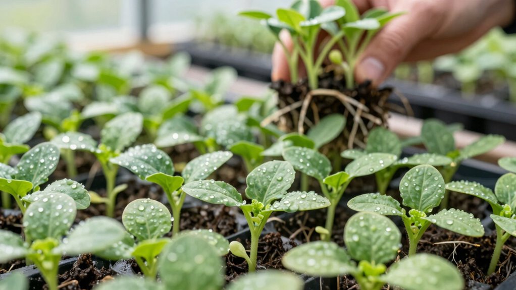 seedlings need proper spacing