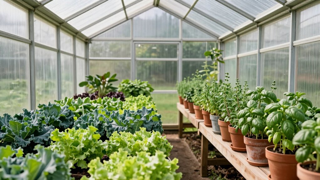 selecting appropriate greenhouse materials