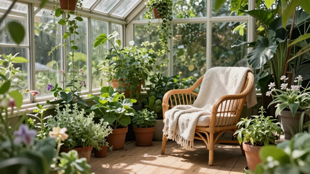 serene aromatic humid sanctuary