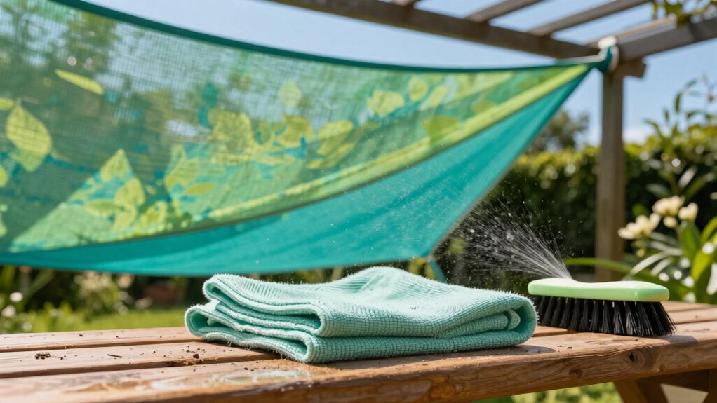 shade cloth maintenance tips