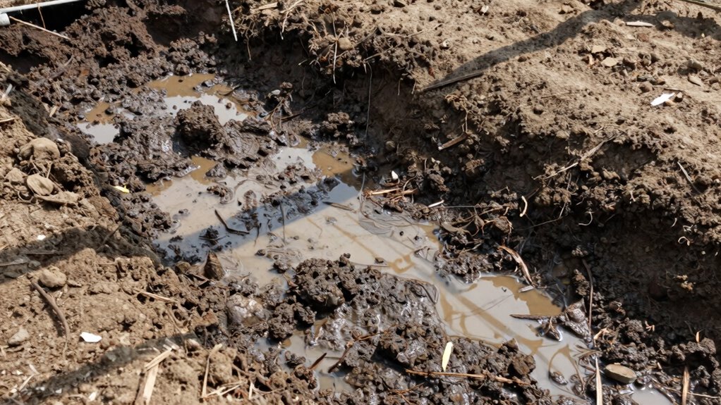 signs of poor drainage