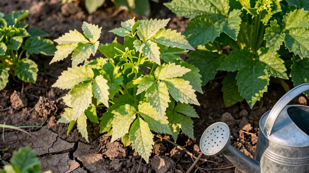 signs of underwatered plants