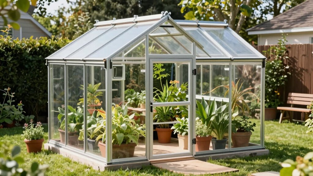 small backyard greenhouse tips