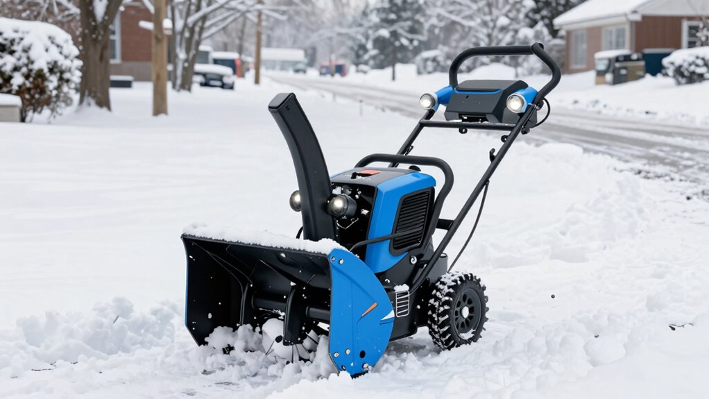snow blower features and specs
