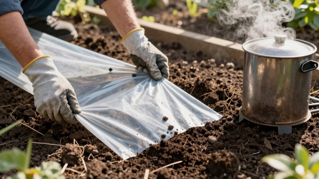 soil sterilization benefits plants