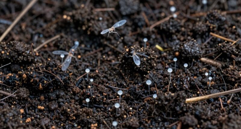 soil surface fungus gnat