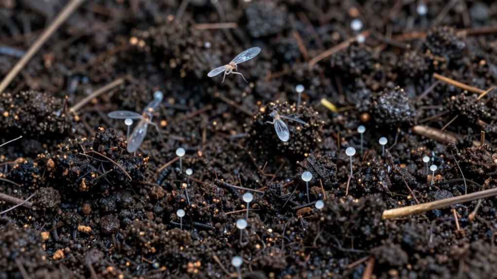 soil surface fungus gnat