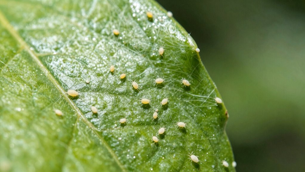 spider mites damage plants quickly