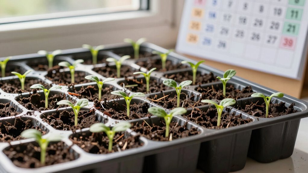 spring seed starting schedule