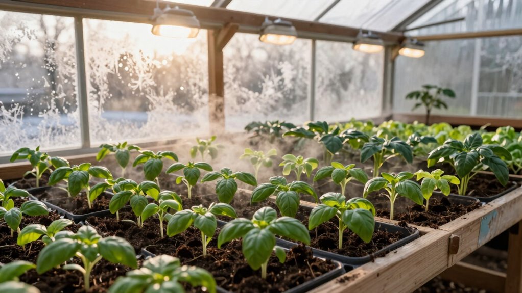 start seeds indoors early