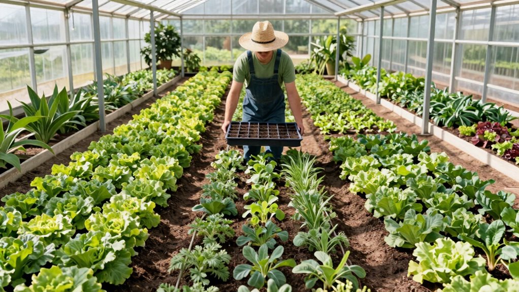 strategic greenhouse crop scheduling