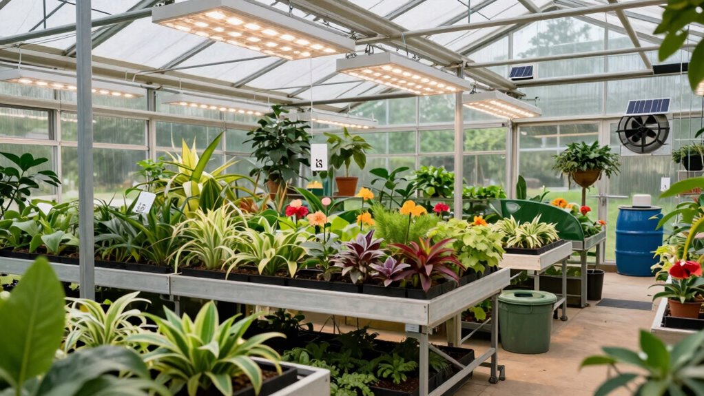 sustainable greenhouse equipment choices