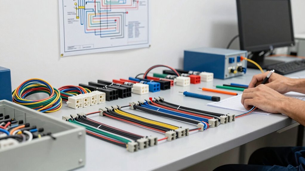 test wiring thoroughly beforehand