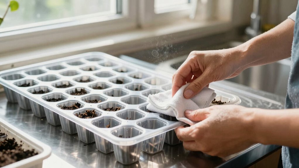 thorough drying and storage