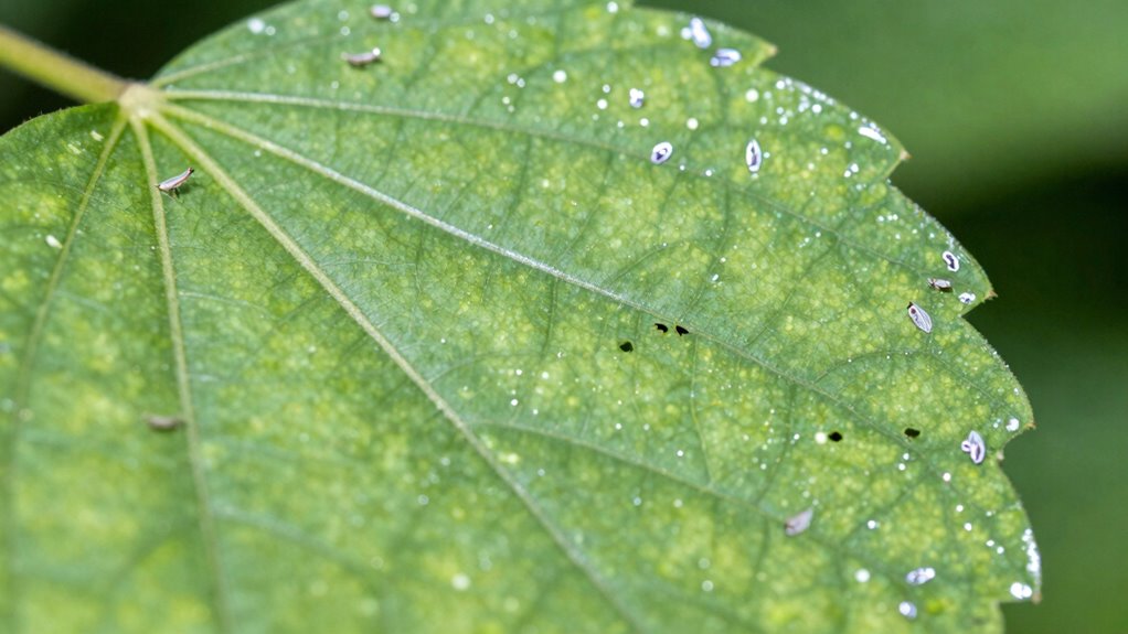 thrips damage plant tissue