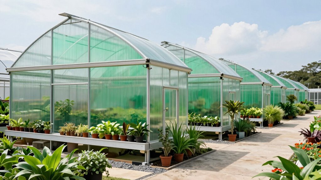 top 12x20 polycarbonate greenhouses