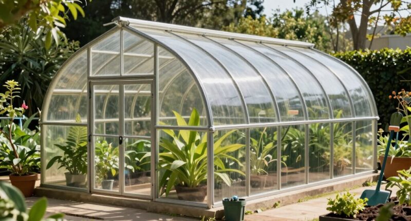 top 14x20 polycarbonate greenhouses
