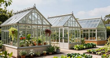 top 16x20 glass greenhouses