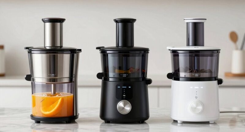 top 3 electric fruit presses
