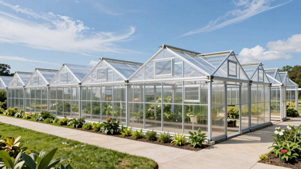 top aluminum greenhouse kits