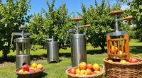 top backyard apple cider presses