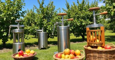 top backyard apple cider presses