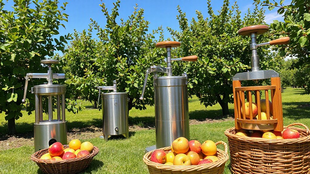 top backyard apple cider presses