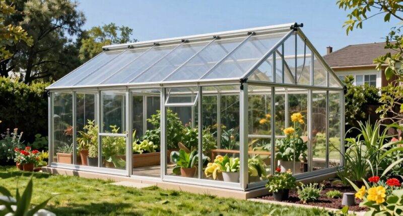 top backyard greenhouse kits