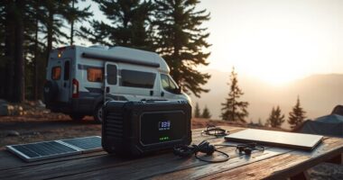 top camper van power stations